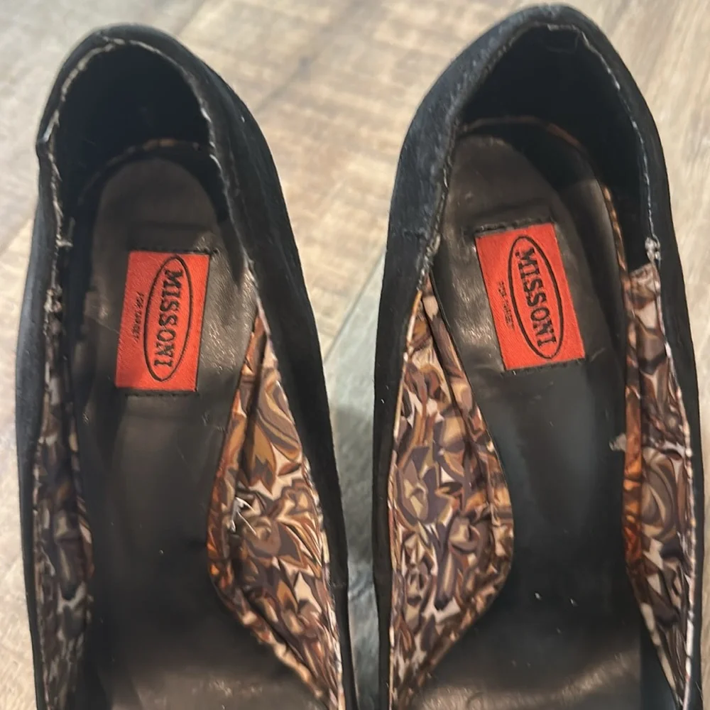 Missoni suede black